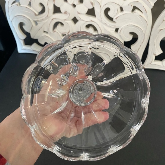 Royal Limited 24% Full Lead Crystal 10” Candlestick Holder From Czech Republic. - Picture 7 of 10